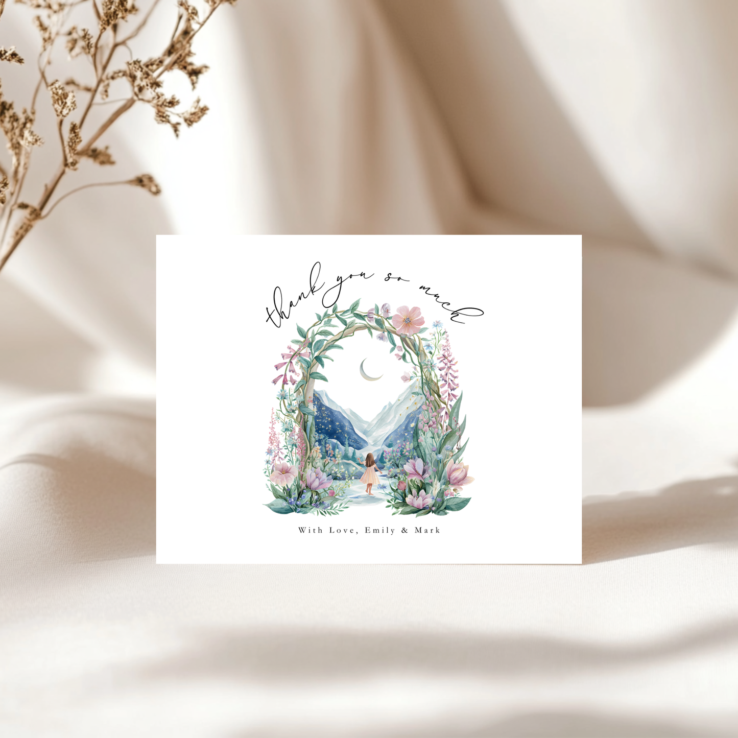 Fantasy World Baby Shower Invitation Bundle Girl BS271