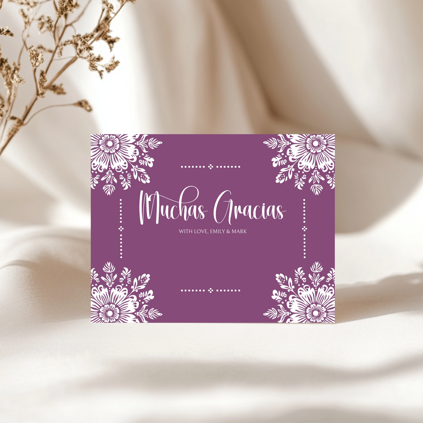 Baby Shower Invitation Bundle - Cielito Lindo Purple Plum BS51