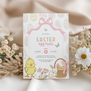 Easter Egg Hunt Invitation L102