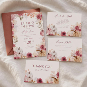 Falling in Love Baby Shower Printables Bundle BS321