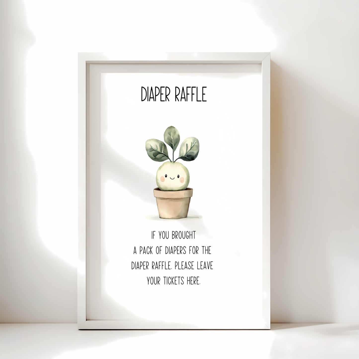 Baby Shower Table Sign Bundle - A Little Sprout Is On The Way BS83
