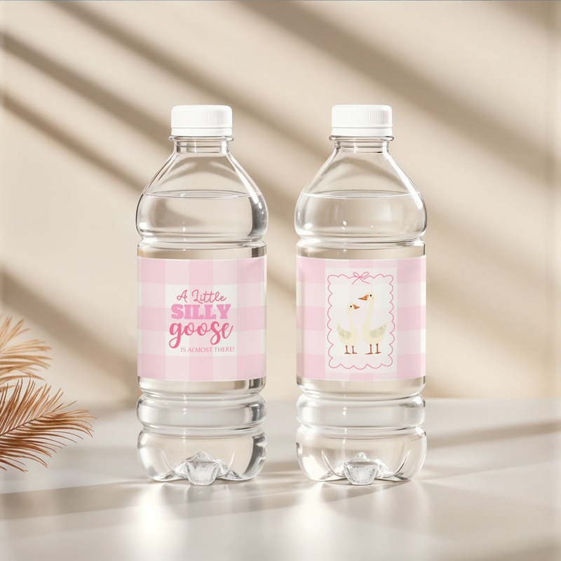 Baby Shower Mega Bundle - Pink Silly Goose Gingham BS22