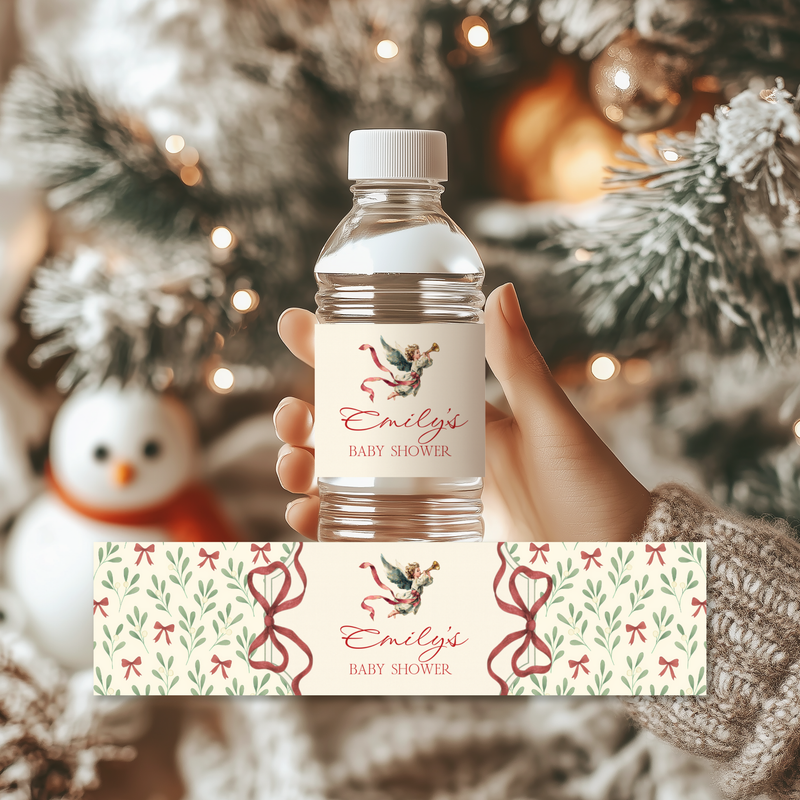Baby Shower Mega Bundle - Vintage Floral Christmas Bundle of Joy BS232