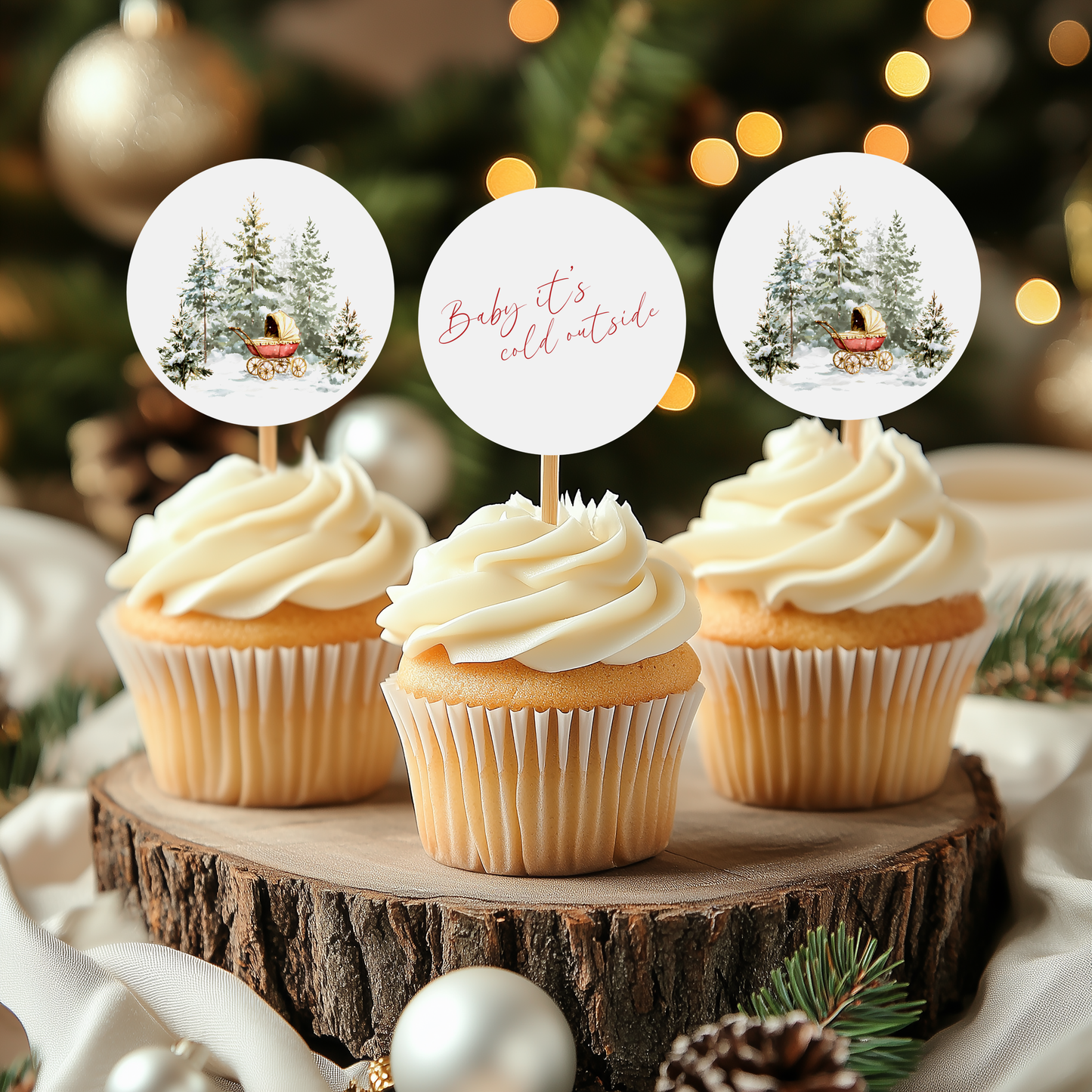 Baby Shower Mega Bundle - Baby It's Cold Outside Winter Wonderland BS228