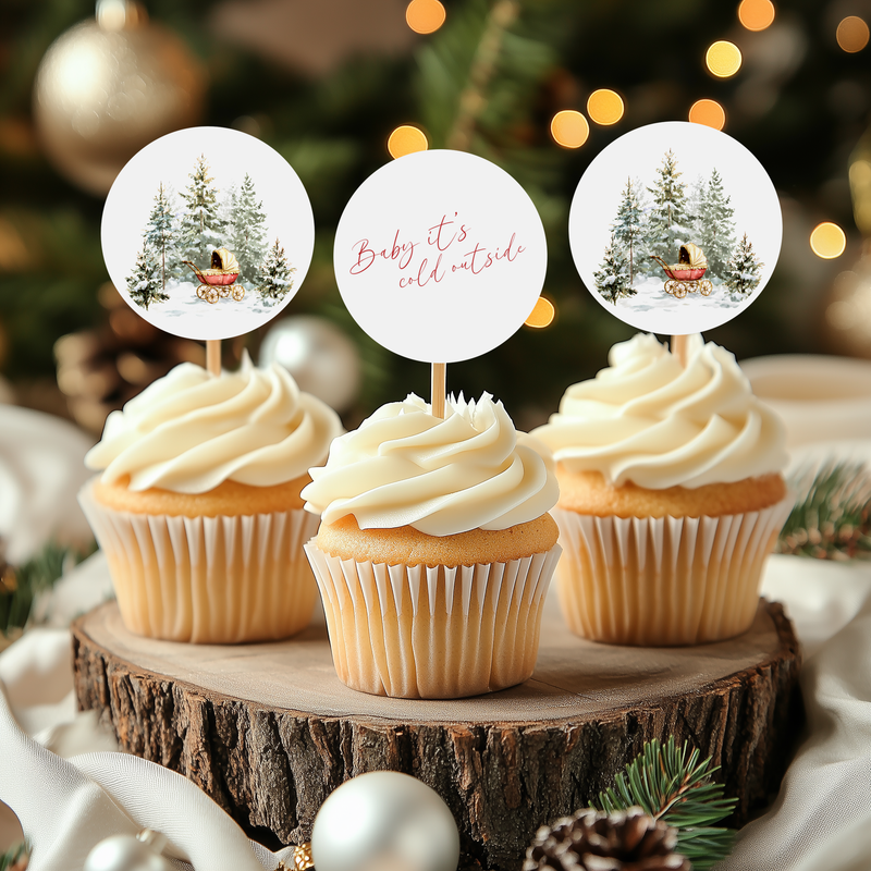 Baby Shower Mega Bundle - Baby It's Cold Outside Winter Wonderland BS228