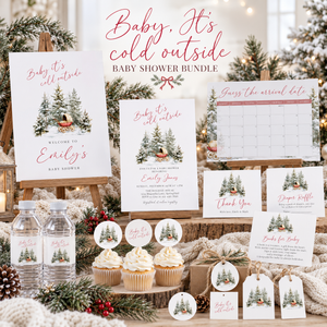 Baby It's Cold Outside Baby Shower Bundle BS228