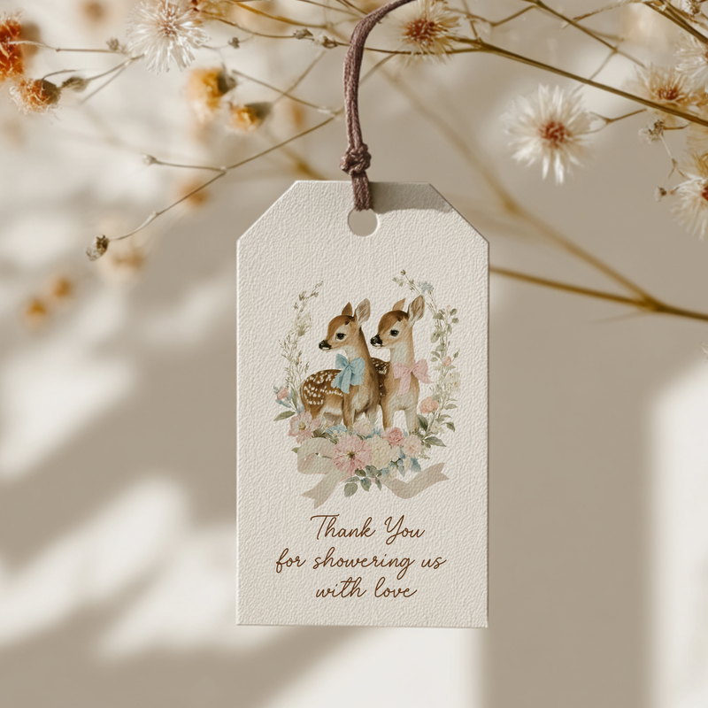 Deer Woodland Gender Reveal Party Bundle BS261