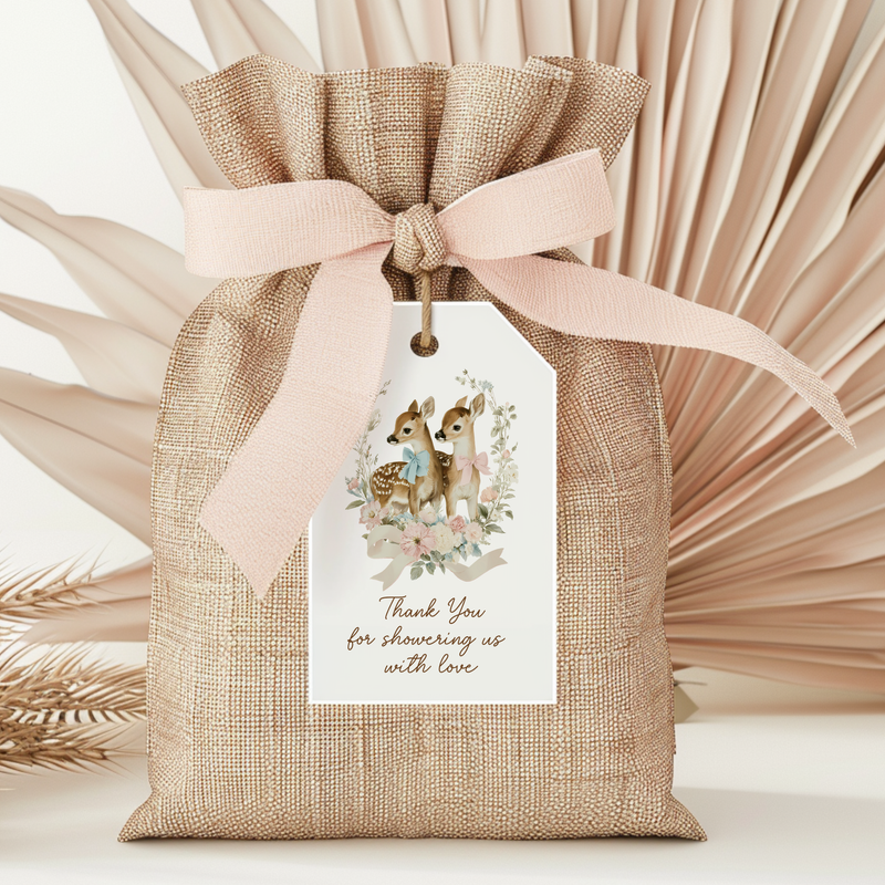 Deer Woodland Gender Reveal Party Bundle BS261