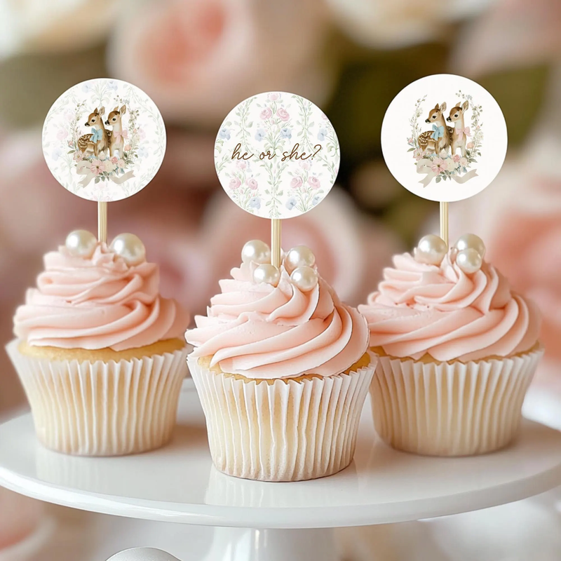 Deer Woodland Gender Reveal Party Bundle BS261