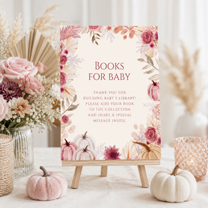 Fall Baby Shower Table Signs Bundle BS231