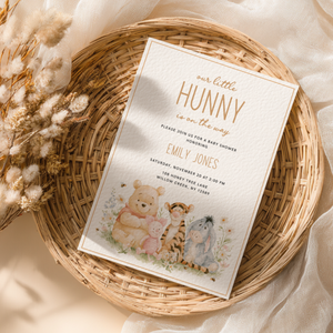 Little Hunny Storybook Baby Shower Invitation BS322