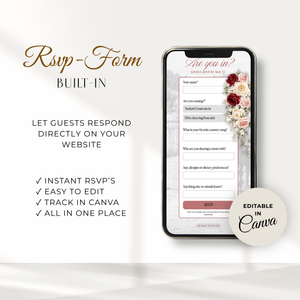 Same Cowboy Forever Western Bachelorette Website Invitation with RSVP L148