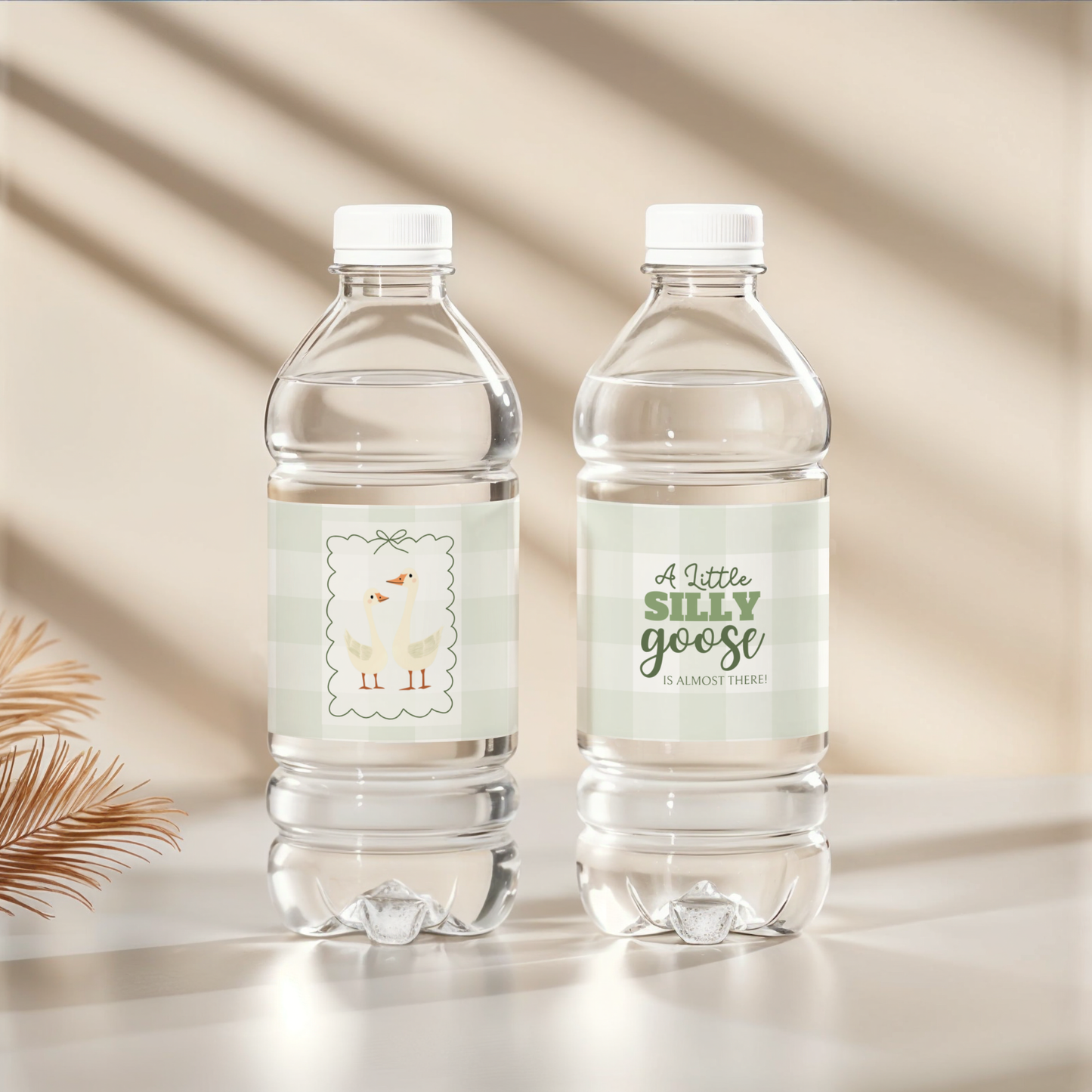 Baby Shower Mega Bundle - Green Silly Goose Gingham BS24