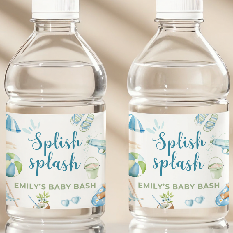 Baby Shower Mega Bundle - Splish Splash Baby Bash Summer Pool Party BS142