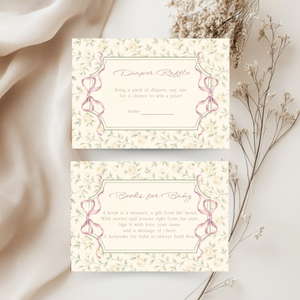 Vintage Little Goose Baby Shower Invitation Bundle BS150